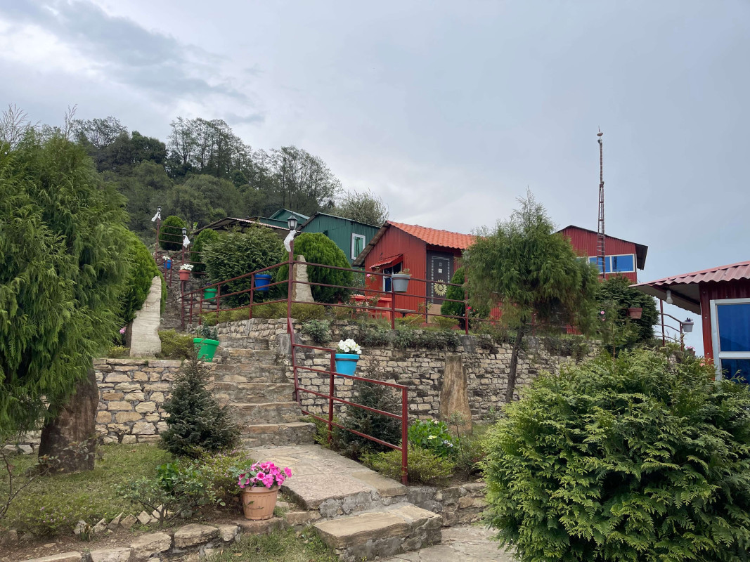 Peace Hill Resort in the morning